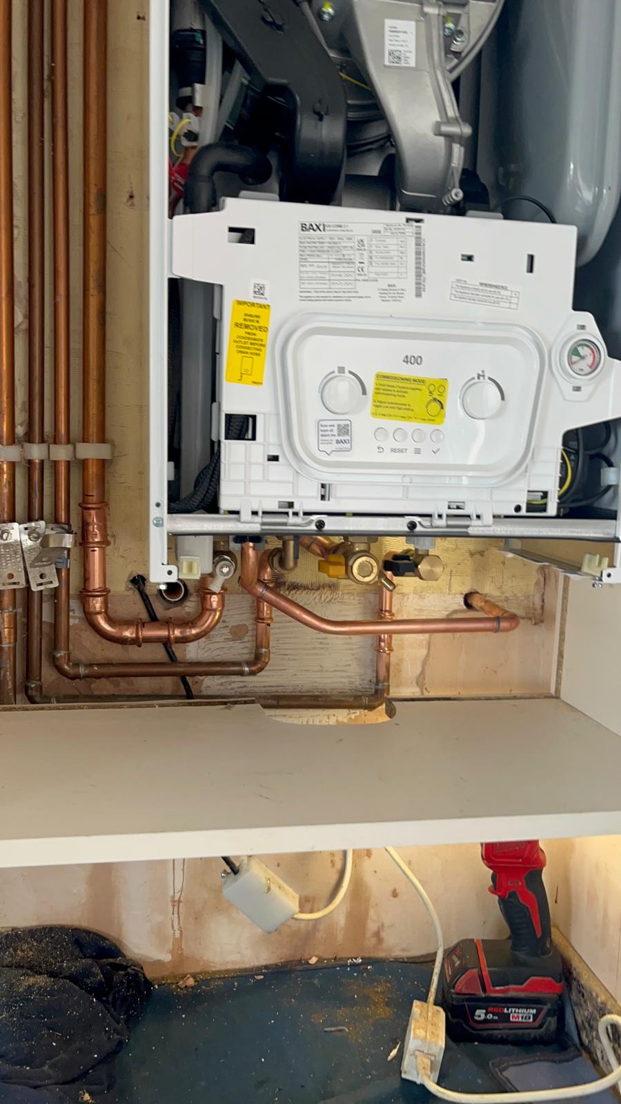 Real plumbing and heating job completed by Conroy Plumbing & Heating in Bolton — project 5