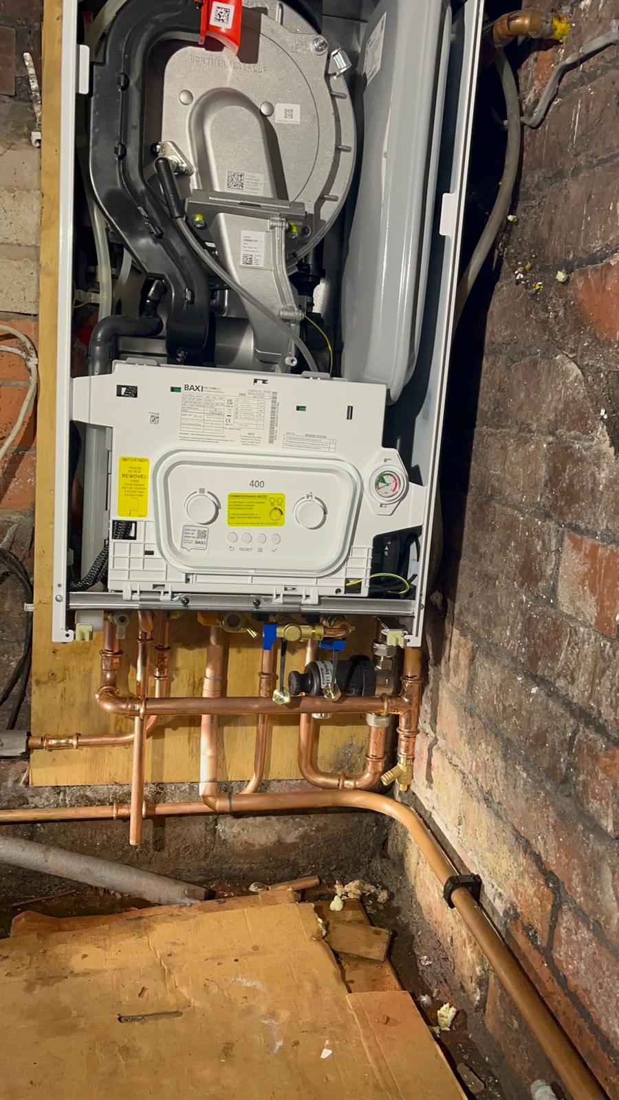 Real plumbing and heating job completed by Conroy Plumbing & Heating in Bolton — project 8