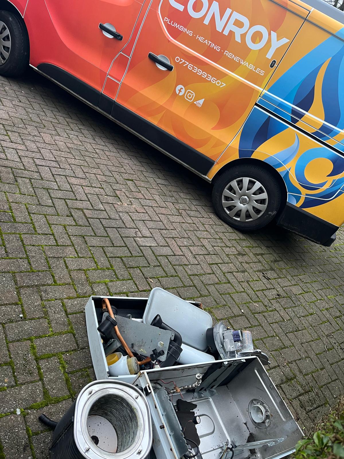 Real plumbing and heating job completed by Conroy Plumbing & Heating in Bolton — project 7